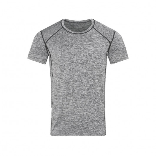 Reflect Mens Sports T-Shirts Grey